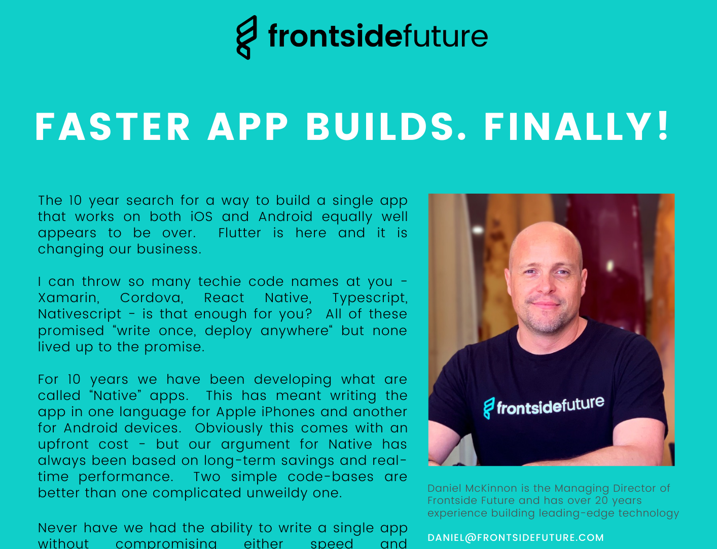 Faster app builds